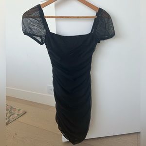 Princess Polly Charvi mini dress in black